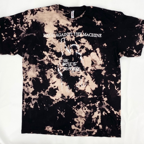 Other - New Rage Against the Machine acid wash tee men XL
